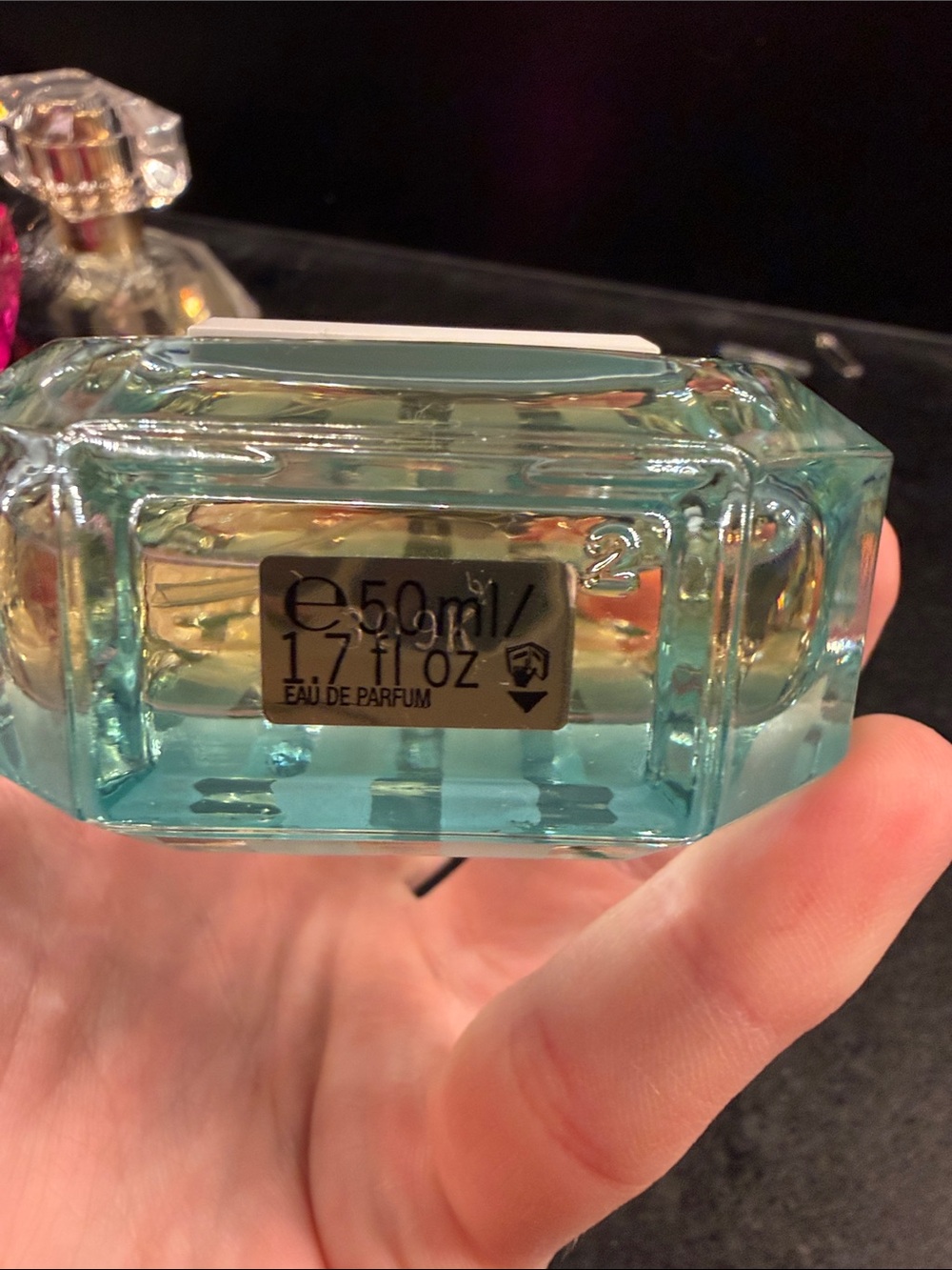 Victoria's Secret Bombshell Isle Perfume — Teal/White - Picture 3 of 3
